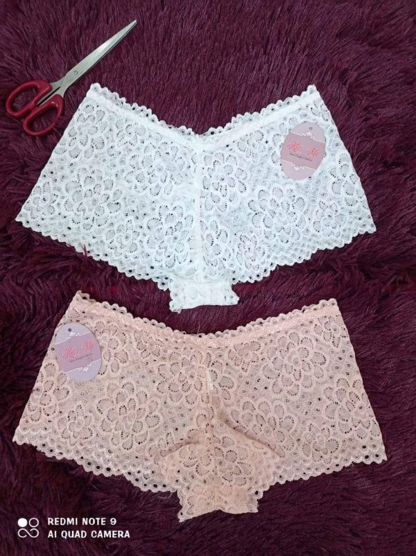 High Waist Floral Hipster Panty